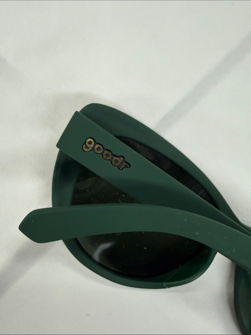 goodr Women’s Dark Green Round Sunglasses - Picture 3 of 4